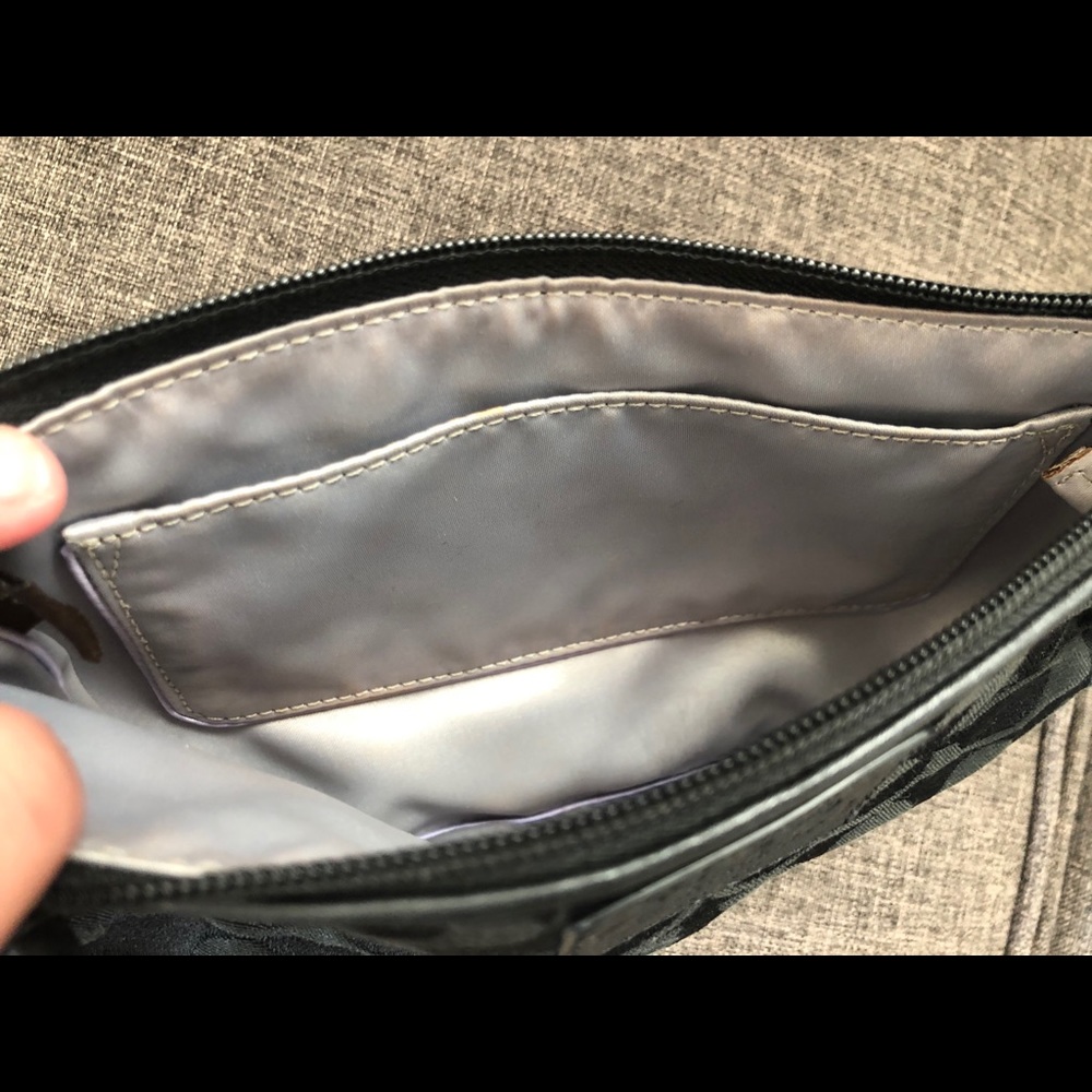 Coach - Black Wristlet - Picture 4 of 7